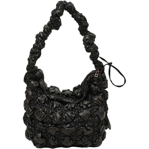 Kukuzhu Puffer Bag for Women Quilted Hobo Tote Bubble Bag Puffer Handbag Puffy Bag Satchel for Party Gift 2023