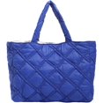 thumbnail image 1 of Kukuzhu Puffer Tote Bag, Large Puffy Bags for Women Fashion Quilted Soft Padded Handbag Purses, 1 of 7