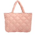 thumbnail image 1 of Kukuzhu Puffer Tote Bag, Large Puffy Bags for Women Fashion Quilted Soft Padded Handbag Purses, 1 of 7