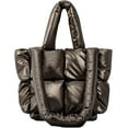 thumbnail image 1 of Kukuzhu Puffer Tote Bag, Soft Puffy Bags for Women Light Down Cotton Padded Quilted Tote Bag Quilted Carryall Purse, 1 of 6