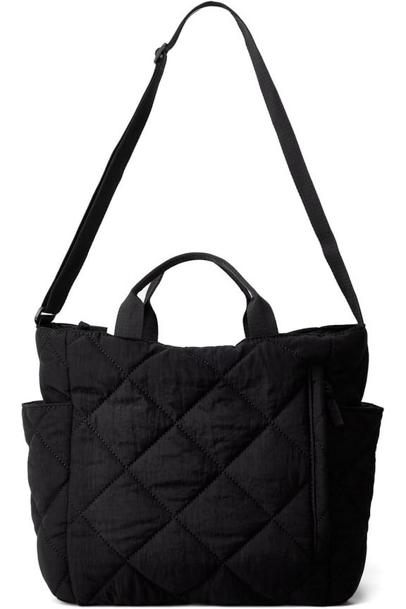 Puffer Tote Bag Women Quilted Crossbody Handbag Lattice Padded Hobo Puffy Purse Casual Satchel Bag