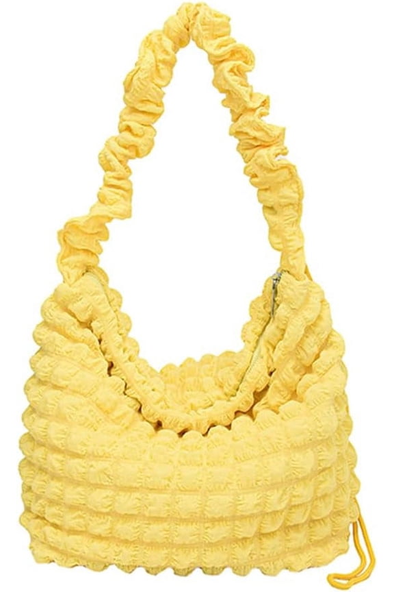 Puffer Tote Bag for Women Cloud Bag Large Crossbody Bag Bubble Hobo Bag Cute Quilted Shoulder Bag