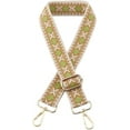 thumbnail image 1 of Kukuzhu Purse Strap 1.5" Wide Shoulder Strap Adjustable Replacement Crossbody Handbag Strap Jacquard Replacement Belt, 1 of 2