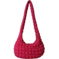 thumbnail image 1 of Kukuzhu Quilted Bag Puffer Tote Bag for Women Quilted Hobo Bag Puffy Bag Lightweight Quilted Padding Shoulder Bag, 1 of 6