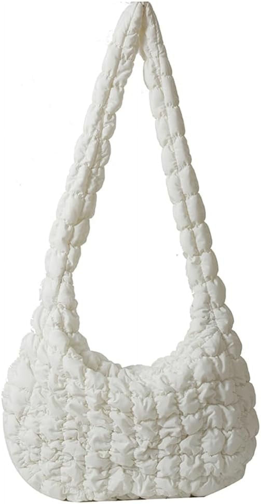 Quilted Puffer Oversize Hobo Bag main image 1