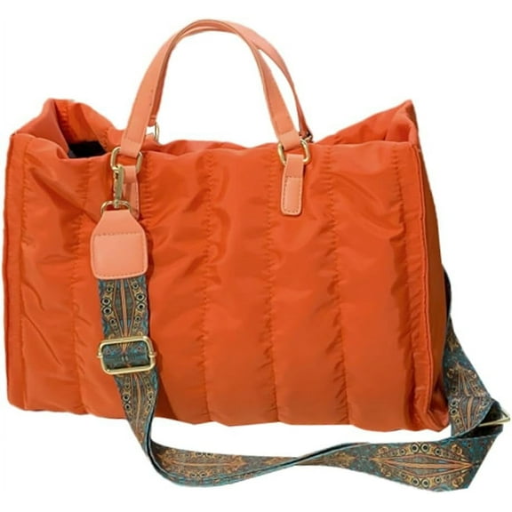 Kukuzhu Quilted Hobo Bag for Women Padding Down Cotton Shoulder Crossbody Bag Fluffy Purse Handbag Large Totes Satchels