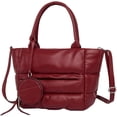 thumbnail image 1 of Kukuzhu Quilted Hobo Women's Padding Down Cotton Shoulder Crossbody Bag Large Work Totes Handbag Leather Purse Satchels, 1 of 8