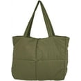 thumbnail image 1 of Kukuzhu Quilted Tote Bag Puffer Bag for Women Nylon Shoulder Bag Quilted Padding Hobo Bag Lightweight Everyday Tote, 1 of 6