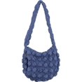 thumbnail image 1 of Kukuzhu Quilted Tote Bag for Women, Soft Puffer Tote Bag Lightweight Designer Cloud Pleated Hobo Bags with zippers, 1 of 7
