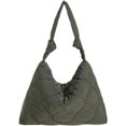 thumbnail image 1 of Kukuzhu Quilted Tote Bag for Women, Soft Puffer Tote Bag Lightweight Trendy Designer Lozenge Cos Bag Handbags, 1 of 7