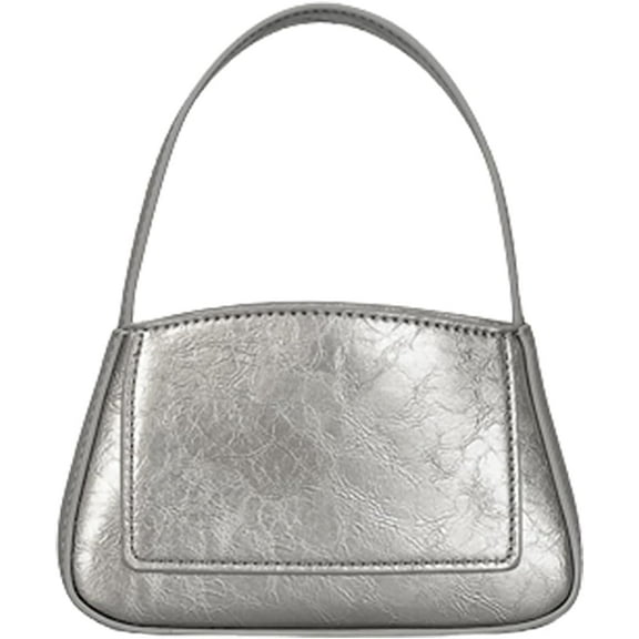 Kukuzhu Retro Classic Clutch Purses Shoulder Bag Leather Top Handle Tote Handbag with Chain Zipper Crossbody Bag for Women