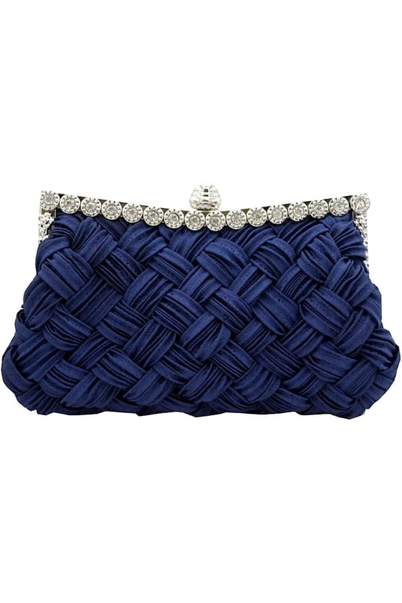 Rhinestone Bridal Evening Bags Women Chic Wedding Party Evening Clutch Purse Handbag