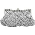 thumbnail image 1 of Kukuzhu Rhinestone Bridal Evening Bags Women Chic Wedding Party Evening Clutch Purse Handbag, 1 of 4