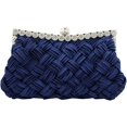 thumbnail image 1 of Kukuzhu Rhinestone Bridal Evening Bags Women Chic Wedding Party Evening Clutch Purse Handbag, 1 of 4