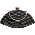 thumbnail image 1 of Kukuzhu Rhinestone Evening Handbags Women Chic Shell Shiny Party Evening Clutch Purse, 1 of 4