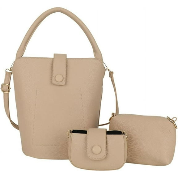 Kukuzhu Shoulder Bags for Women Fashion Leather Bucket Hobo Bag Handbag Purse