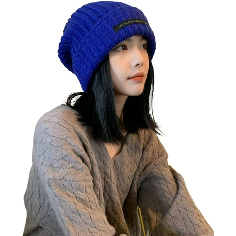 Knitted Bonnet Y2k Beanies Men Women Knit Cap Winter Hats