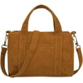 thumbnail image 1 of Kukuzhu Small Corduroy Tote Handbags Women Fashion Satchel Casual Zipper Crossbody Bag Hobo Bag Messenger Bag 2023, 1 of 8