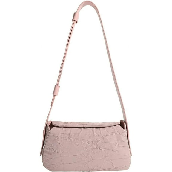 Kukuzhu Small Shoulder Bag Women Soft Fashion Handbag Hobo Bag Casual Tote Bag