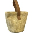 thumbnail image 1 of Kukuzhu Small Straw Bucket Bag Women Hand-woven Trendy Beach Shopping Handbag Purse, 1 of 6
