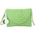 thumbnail image 1 of Kukuzhu Straw Clutch Purses for Women Summer Beach Bags Envelope Woven Clutch Handbags, 1 of 6