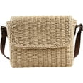 thumbnail image 1 of Kukuzhu Straw Crossbody Bags for Women, Summer Straw Beach Bag Handmade Woven Straw Purses and Handbags for Vacation Travel, 1 of 5