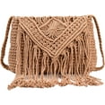 thumbnail image 1 of Kukuzhu Straw Crossbody Bags for Women, Summer Straw Purses and Handbags with Tassels Shoulder Clutch Bag for Vacation, 1 of 7