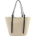 thumbnail image 1 of Kukuzhu Straw Tote Bag for Women Large Shoulder Bag Handwoven Handbag Purses Womens Summer Straw Beach Bag, 1 of 7