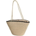 thumbnail image 1 of Kukuzhu Summer Beach Tote Bag for Women Handmade Large Straw Shoulder Tote Bag Womens Handbag Purse, 1 of 5