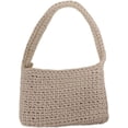 thumbnail image 1 of Kukuzhu Summer Hand-Woven Beach Straw Bag Tote Bag Women Fashion Small Travel Holiday Shoulder Bag Purse, 1 of 6