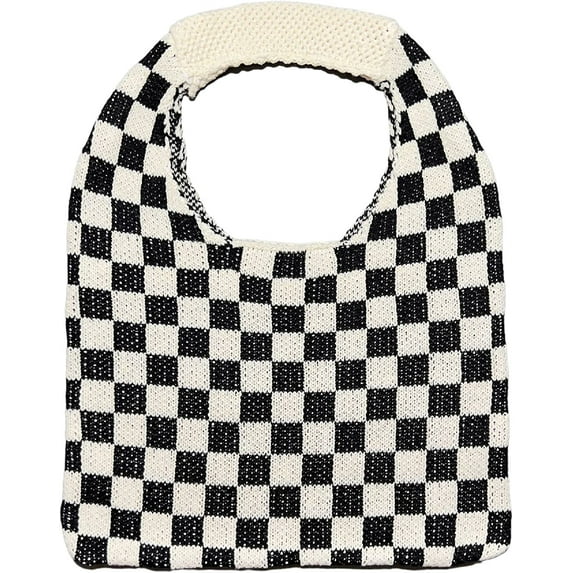 Kukuzhu Tote Bag Aesthetic Tote Bag Crochet Tote Bag Y2k Purse Cute Tote Bags Aesthetic