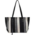 thumbnail image 1 of Kukuzhu Tote Bag Hobo Bag for Women Large Shoulder Bag Handbag Casual Satchel Chic Stripe Tote Bag for Beach Travel Work, 1 of 7