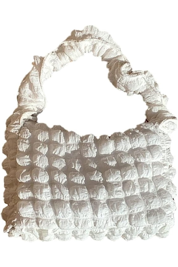 Tote Bag Purse for Women Puffer Bag Lightweight Cloud Handbag Puffy Tote Bag Casual Quilted Padding Shoulder Bag