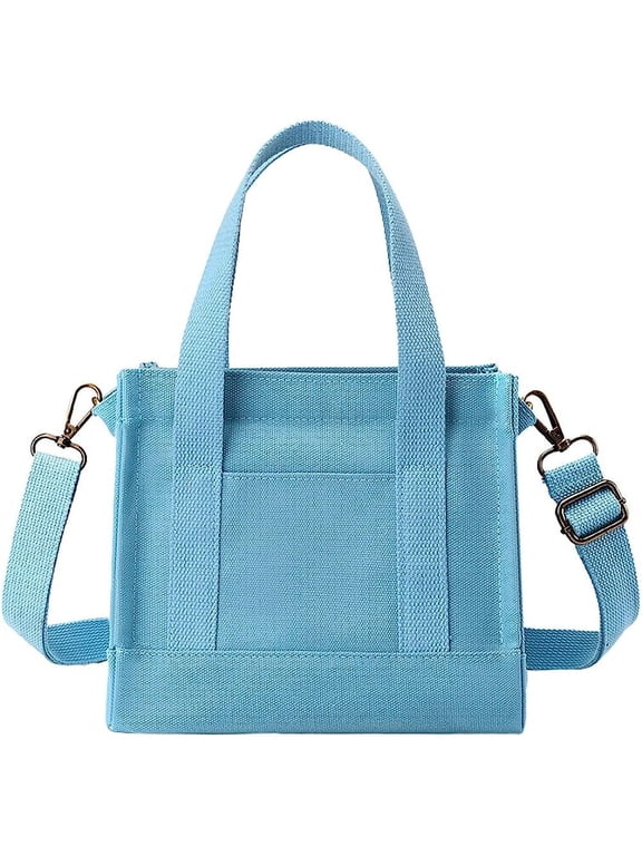 Tote Bag Women Canvas Handbag Hobo Crossbody Bag for Women Canvas Shoulder Bag Purse Mini Tote