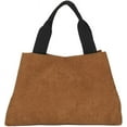 thumbnail image 1 of Kukuzhu Tote Bag Women Stylish Satchel Bags Corduroy Retro Hobo Bag Casual Soft Handbag Purse, 1 of 7