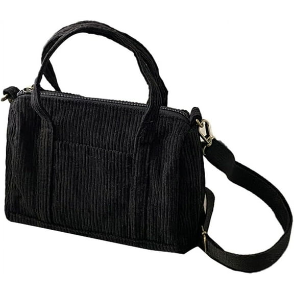 Kukuzhu Tote Bag for Women Corduroy Shouder Bag Fashion Hobo Bag Purse