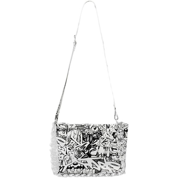 Kukuzhu Vintage Tote Bag for Women Small Clutch Purses Leather Crossbody Shoulder Bag Casual Satchel Handbags with Chain