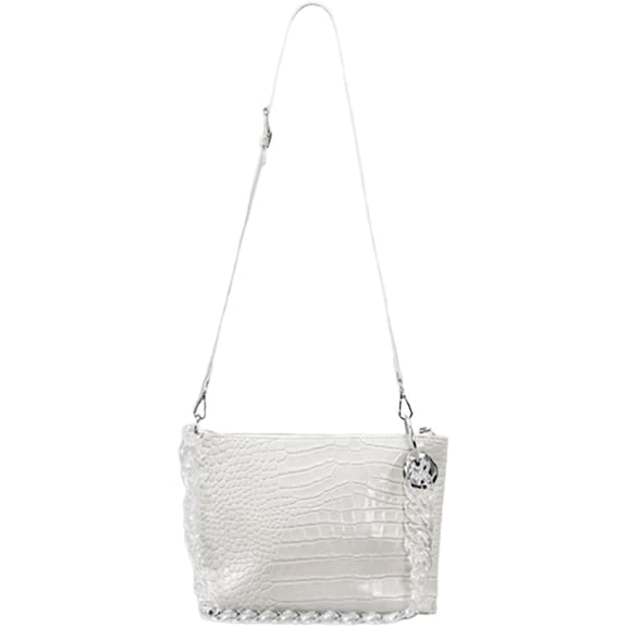 Kukuzhu Vintage Tote Bag for Women Small Clutch Purses Leather Crossbody Shoulder Bag Casual Satchel Handbags with Chain