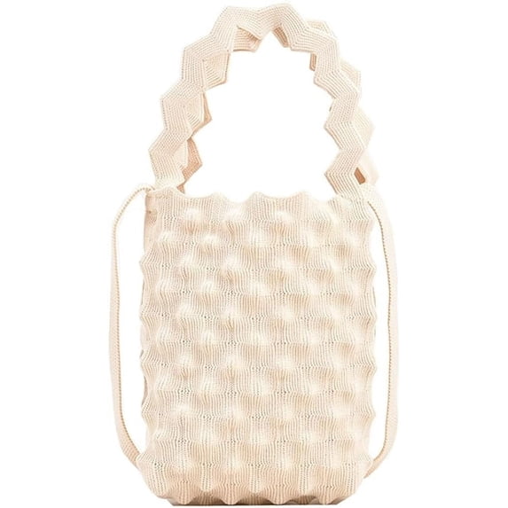 Kukuzhu Women Bucket Hobo Bag Small Elegant Crossbody Bag Chic Shoulder Bag