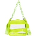 thumbnail image 1 of Kukuzhu Women Clear Crossbody Bag Stadium Approved Clear Clutch Purse Handbag Cute Crossbody transparent Bag Clear Satchel Bag, 1 of 7