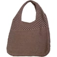 thumbnail image 1 of Kukuzhu Women Crochet Bag Knitted Tote Bag Grunge Tote Bag Cottagecore Shoulder Bags Mesh Hollow Casual Classic Purse, 1 of 2