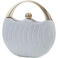 thumbnail image 1 of Kukuzhu Women Evening Bags Fashion Round Wedding Party Evening Clutch Purse Handbag, 1 of 6