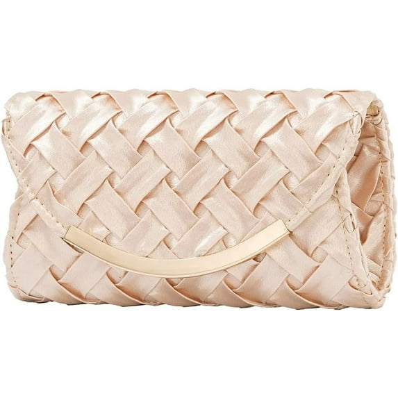 Kukuzhu Women Evening Bags Woven Chic Wedding Party Evening Clutch Purse Handbag