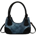 thumbnail image 1 of Kukuzhu Women Hobo Bag Denim Handbag Tote Bag Chic Elegant Casual Shoulder Bag, 1 of 6
