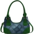 thumbnail image 1 of Kukuzhu Women Hobo Bag Denim Handbag Tote Bag Chic Elegant Casual Shoulder Bag, 1 of 6