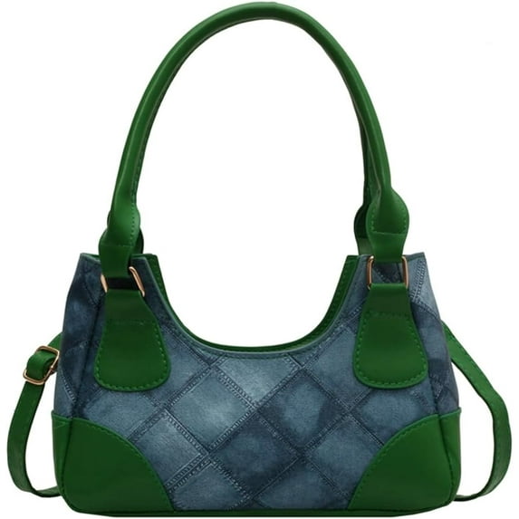 Kukuzhu Women Hobo Bag Denim Handbag Tote Bag Chic Elegant Casual Shoulder Bag