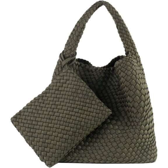 Kukuzhu Women Large Hobo Bag Phreatic Material Elegant Trendy Tote Bag Handbag and Purse