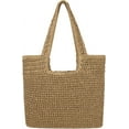 thumbnail image 1 of Kukuzhu Women Large Straw Beach Bag Handmade Woven Shoulder Bags Hobo Tote Handbag Purse for Summer, 1 of 6