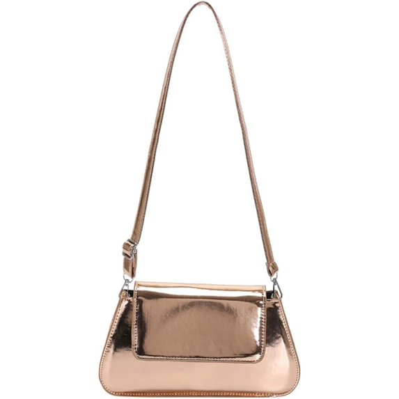 Kukuzhu Women Laser Tote Shoulder Bags Chic Trendy Party Handbag Casual Cute Shiny Crossbody Bag