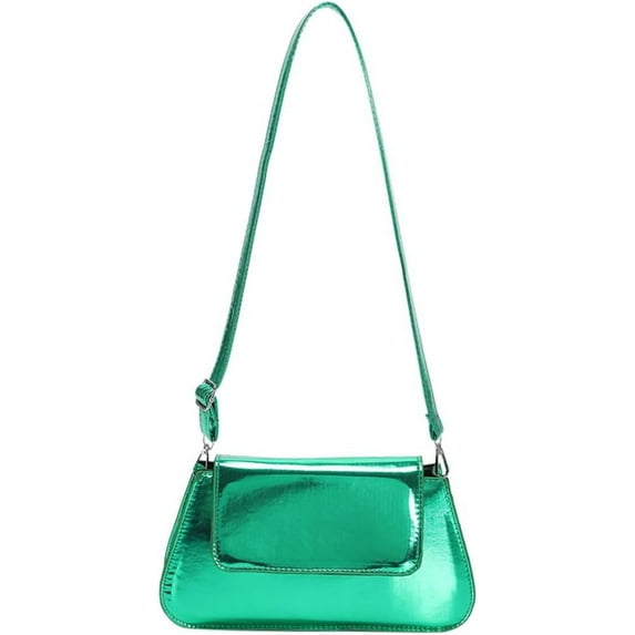 Kukuzhu Women Laser Tote Shoulder Bags Chic Trendy Party Handbag Casual Cute Shiny Crossbody Bag